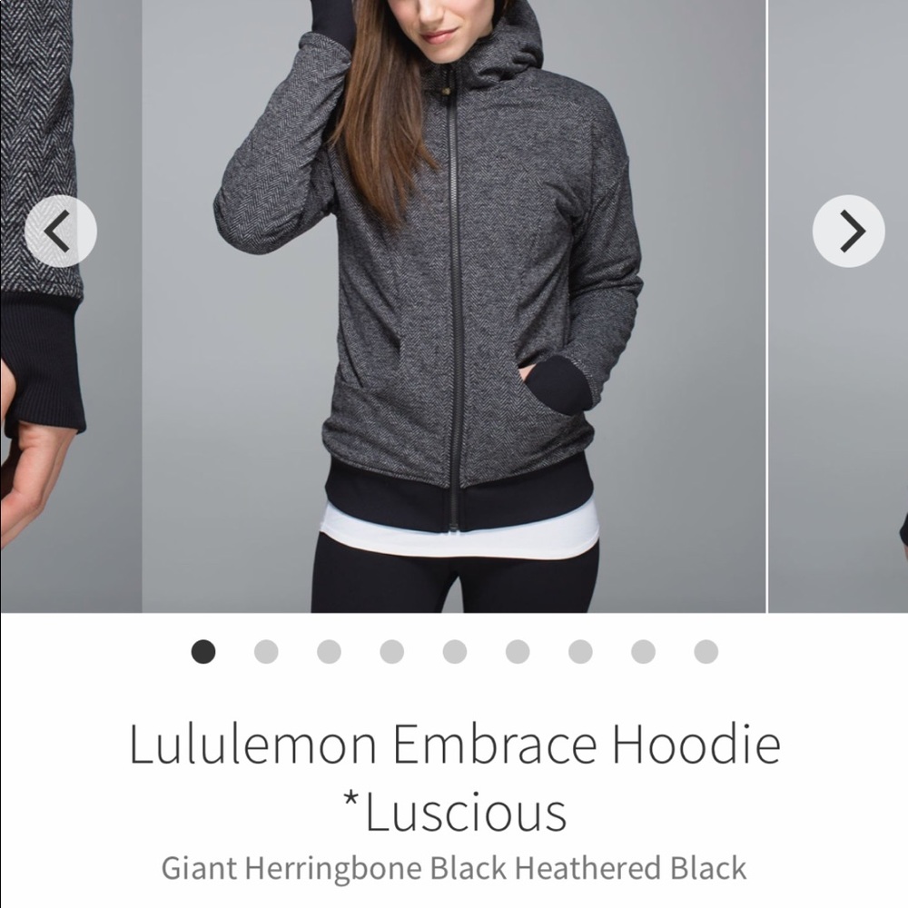 Lululemon embrace hoodie luscious